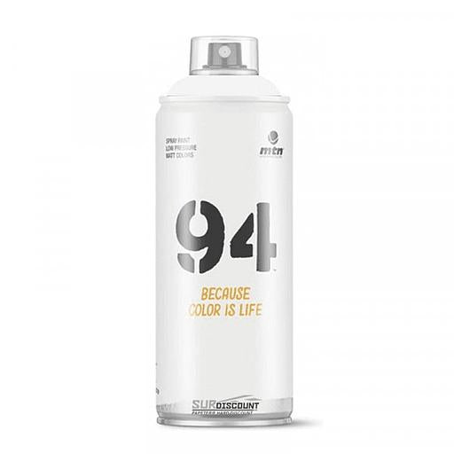Bombe de peinture MTN 94 - Blanc (400ml)