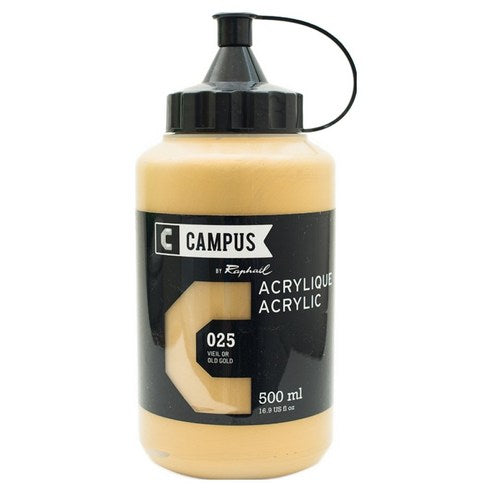 CAMPUS ACRYLIQUE VIEIL OR 500ML