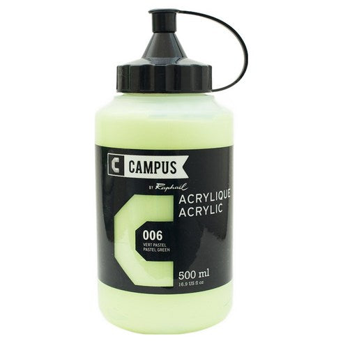 CAMPUS ACRYLIQUE VERT PASTEL 500ML