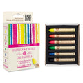 Pastels à l'Huile Sennelier - 6 Couleurs - Fluorescent