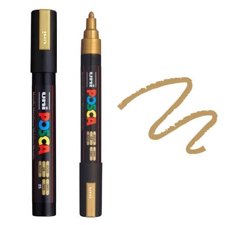 Marqueurs POSCA 5M gold