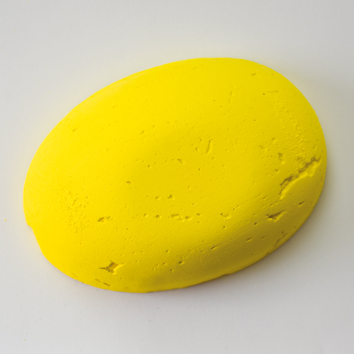 Galet pastel à l'écu - Jaune de Naples