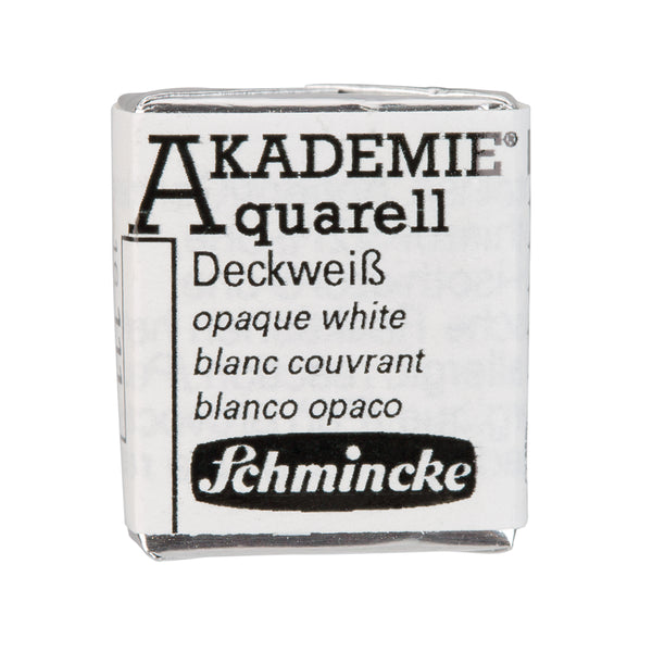 Akadémie Aquarelle 1/2 godet Blanc Couvrant - SCHMINCKE