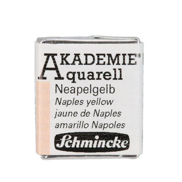 Akadémie Aquarelle 1/2 godet Jaune de Naples - SCHMINCKE