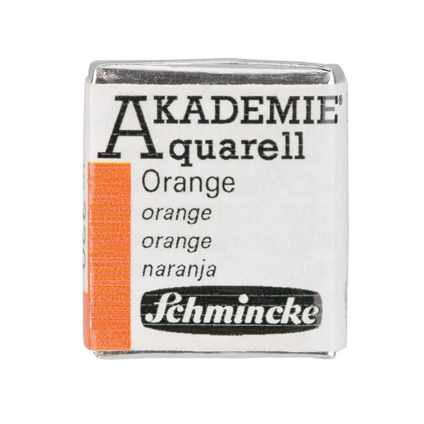 Akadémie Aquarelle 1/2 godet Orange - SCHMINCKE