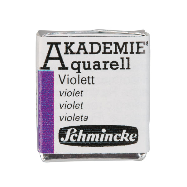 Akadémie Aquarelle 1/2 godet Violet - SCHMINCKE