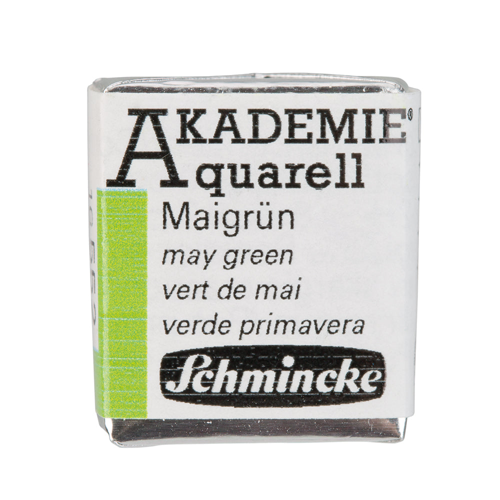 Akadémie Aquarelle 1/2 godet Vert de Mai  - SCHMINCKE