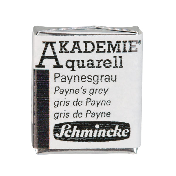 Akadémie Aquarelle 1/2 godet Gris de Payne - SCHMINCKE