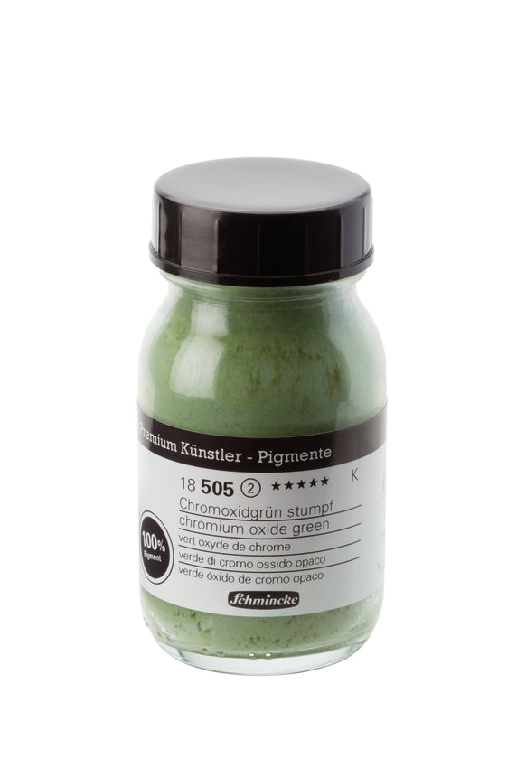 Pigment 100ml Vert Oxyde de Chrome- SCHMINCKE