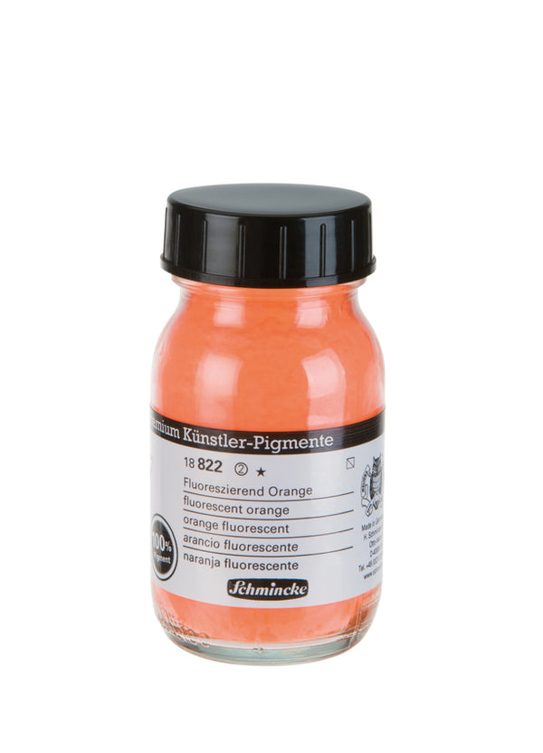 Pigment 100ml Orange Fluorescent - SCHMINCKE