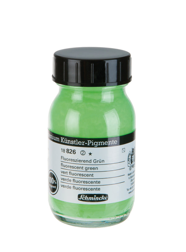 Pigment 100ml Vert Fluorescent - SCHMINCKE