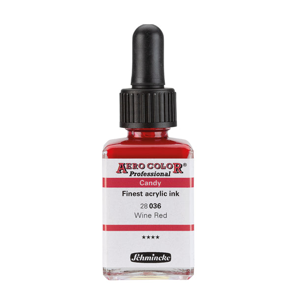 Wine Red (28ml) - Aerocolor Finest Acrylic Ink by SCHMINCKE