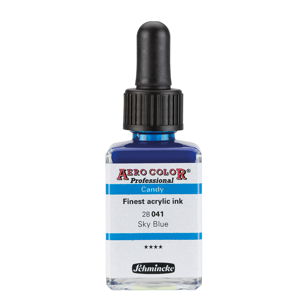 Sky Blue (28ml) - Aerocolor Finest Acrylic Ink by SCHMINCKE