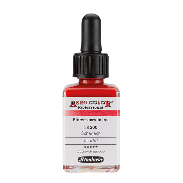 Aerocolor Écarlate 28 ml - Finest Acrylic Ink by SCHMINCKE