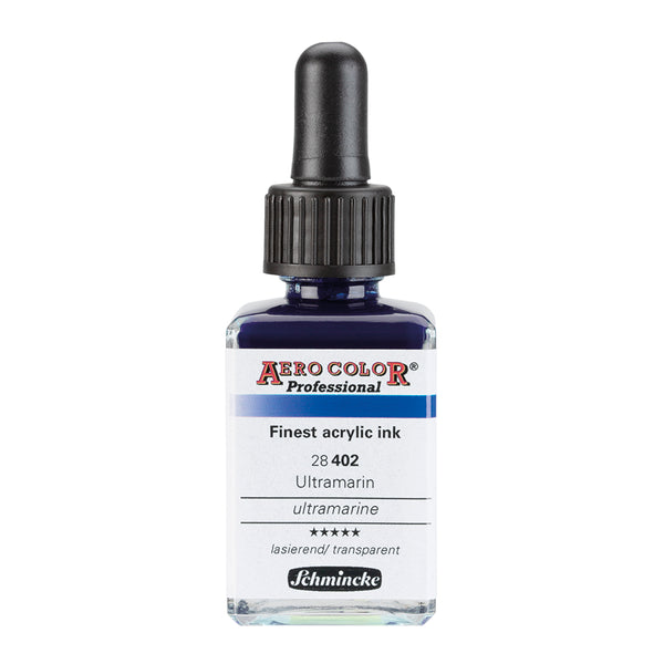 Aerocolor Outremer 28 ml - Encre acrylique la plus fine de SCHMINCKE