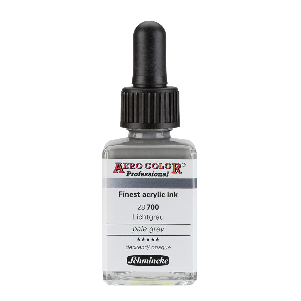 Aerocolor Gris pâle 28 ml - Encre acrylique la plus fine de SCHMINCKE
