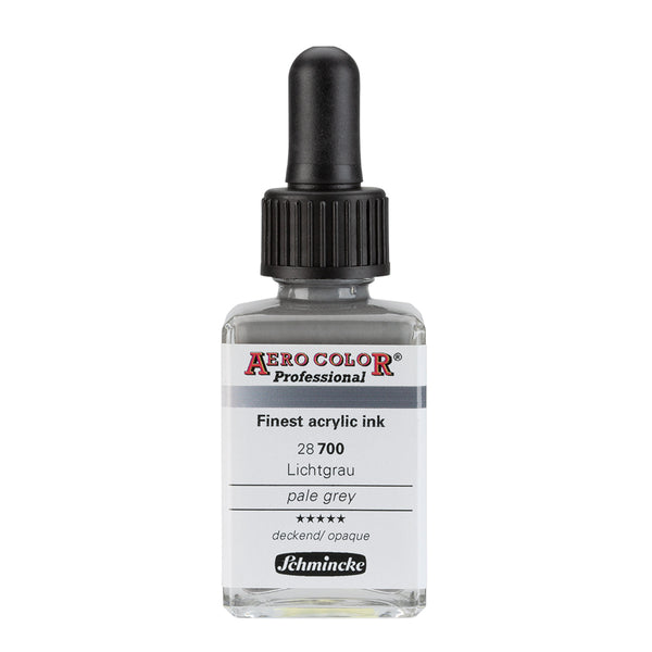 Aerocolor Gris pâle 28 ml - Finest Acrylic Ink by SCHMINCKE