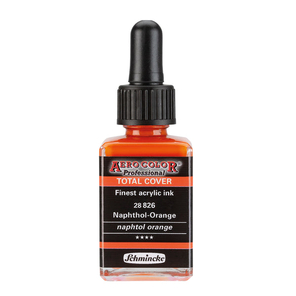 Orange Naphtol (28 ml) - Encre acrylique Aerocolor Finest de SCHMINCKE