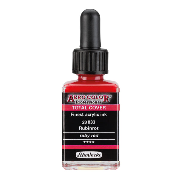 Rouge Rubis (28 ml) - Encre acrylique Aerocolor Finest par SCHMINCKE