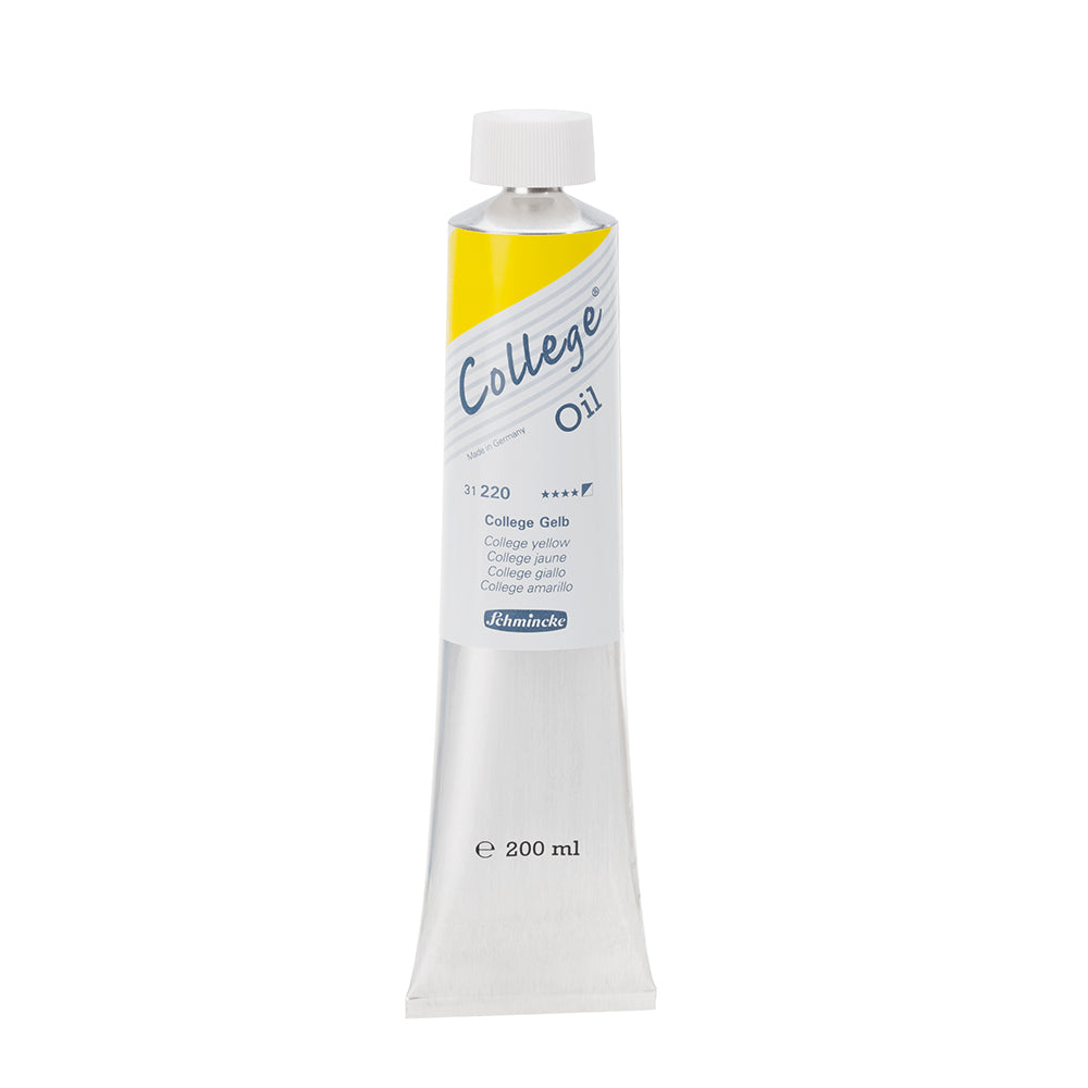 Huile College College Jaune 200 ml - SCHMINCKE