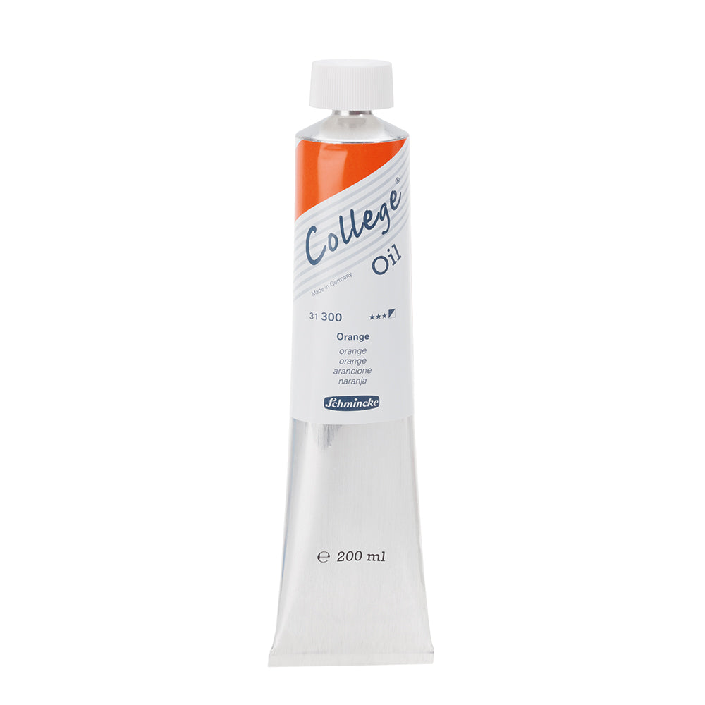 Huile Collège Orange 200 ml - SCHMINCKE