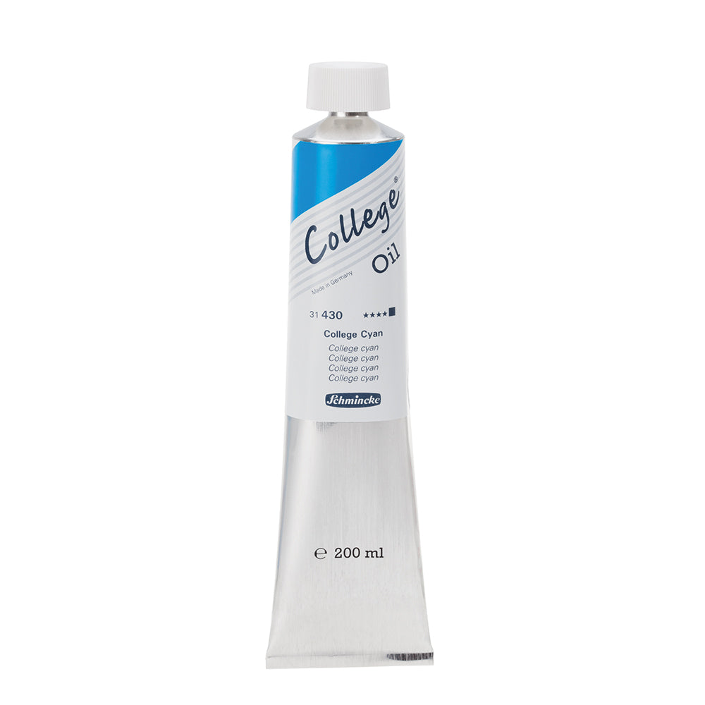 Huile College College Cyan 200 ml - SCHMINCKE