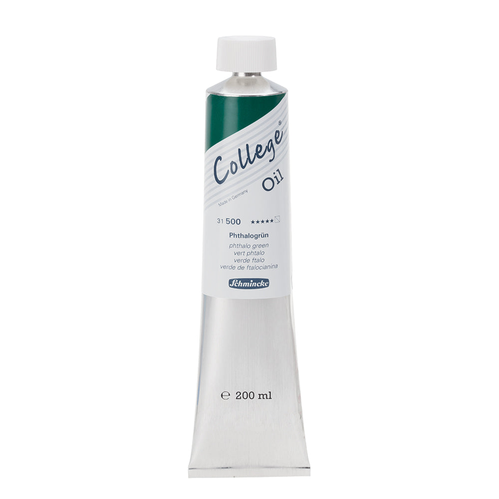 College Oil Vert Phtalo 200 ml - SCHMINCKE