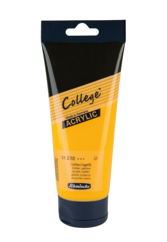 College Acrylique 200ml - Jaune Indien