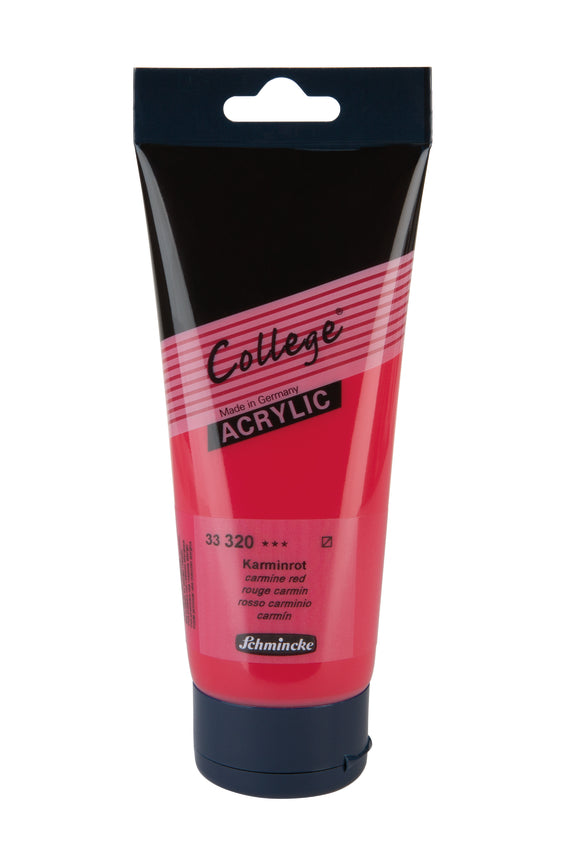 College Acrylique 200ml - Rouge Carmin