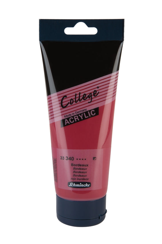 Collège Acrylique 200ml - Bordeaux