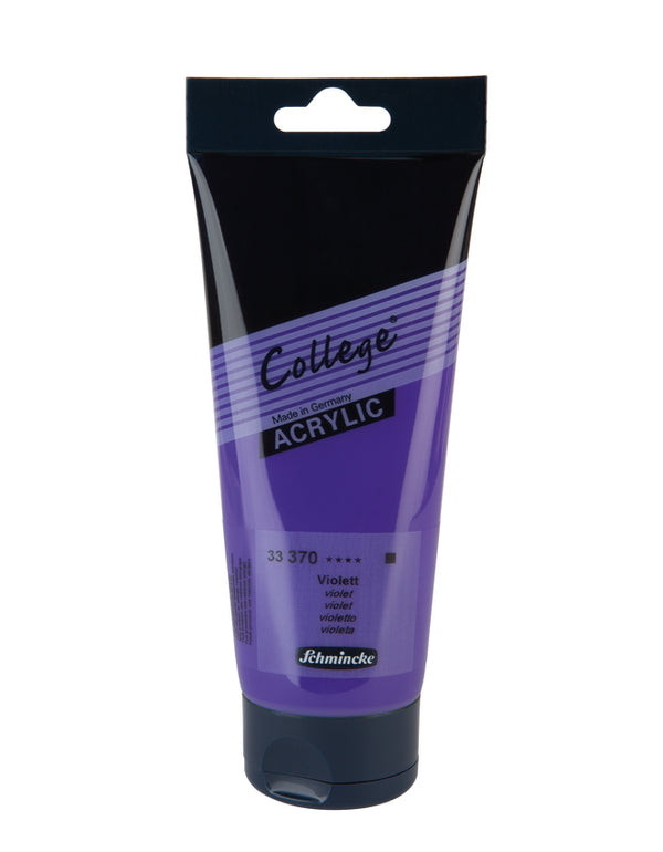 College Acrylic 200ml - Violet