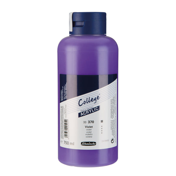 College Acrylic 750 ml Violet - SCHMINCKE