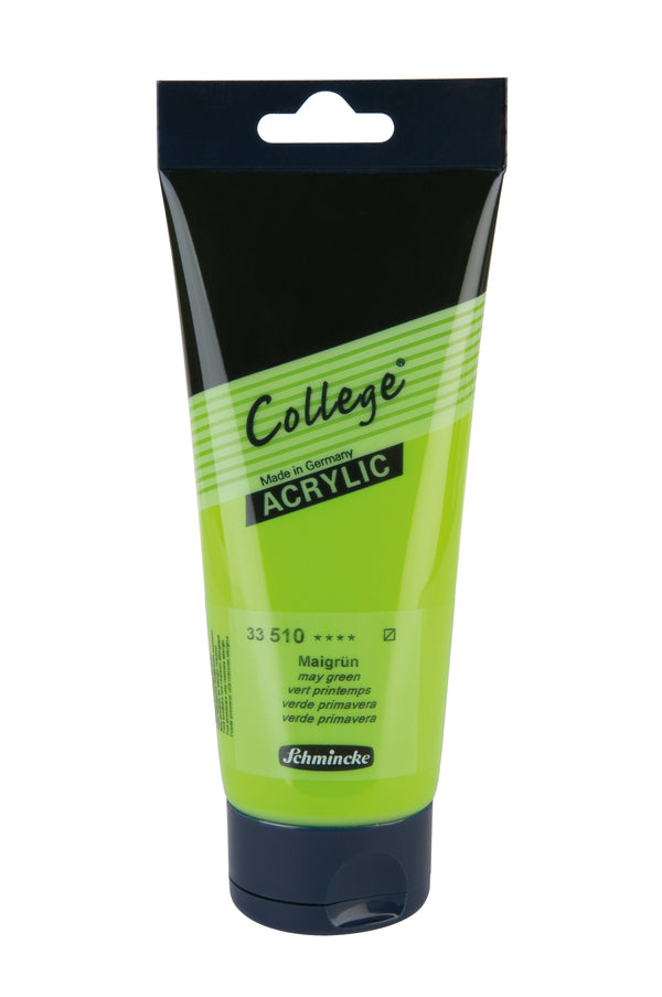 Collège Acrylique 200ml - Vert Printemps