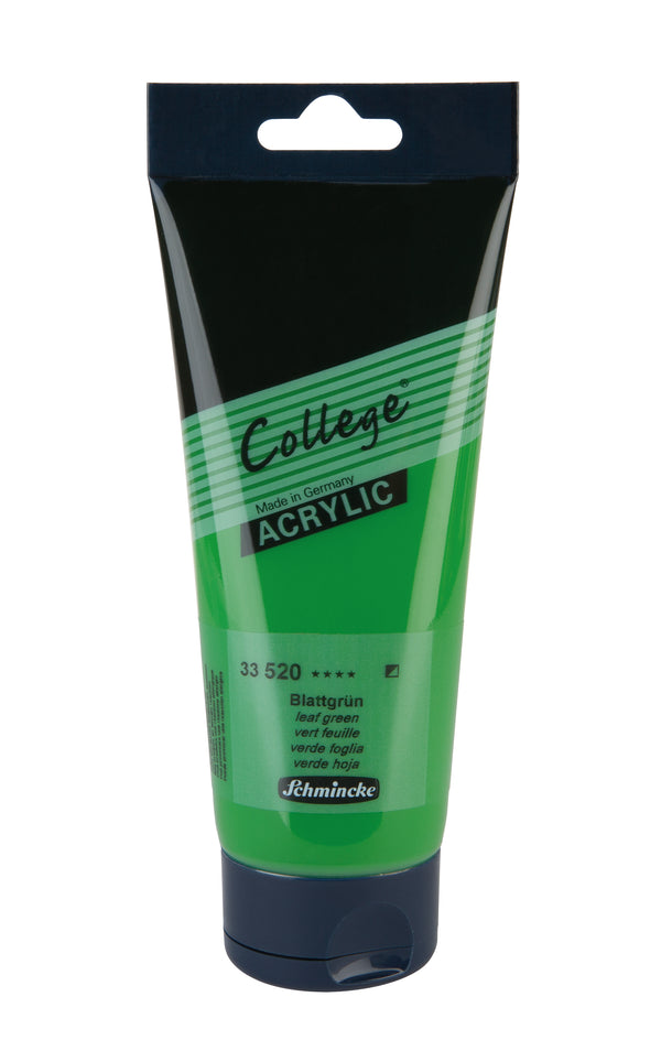 Collège Acrylique 200ml - Vert Feuille