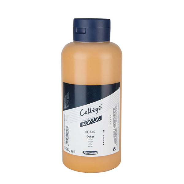 College Acrylic 750 ml Ocre - SCHMINCKE