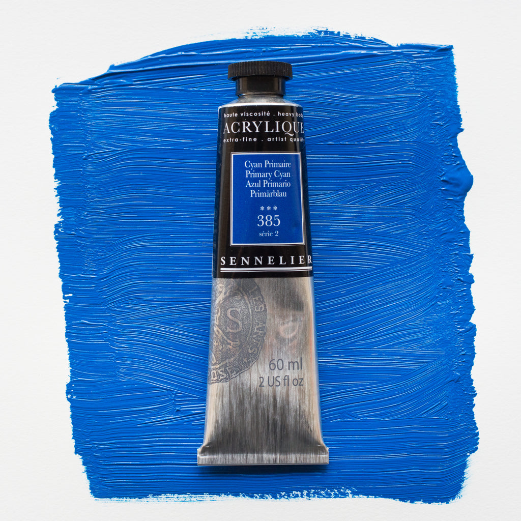 Acrylique EXTRA-FINE 200ml Cyan Primaire SENNELIER