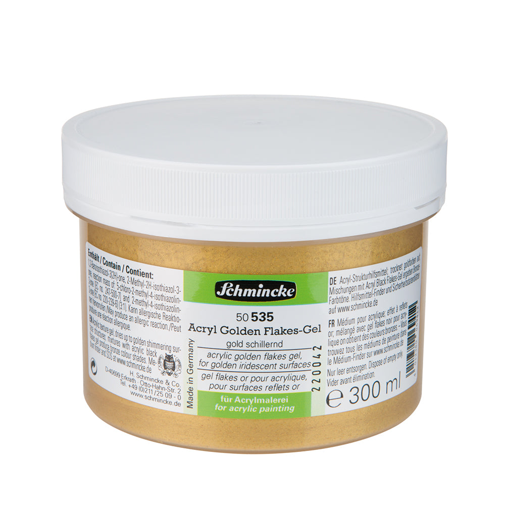 Acryl Golden Flakes Gel Or 300ml - SCHMINCKE