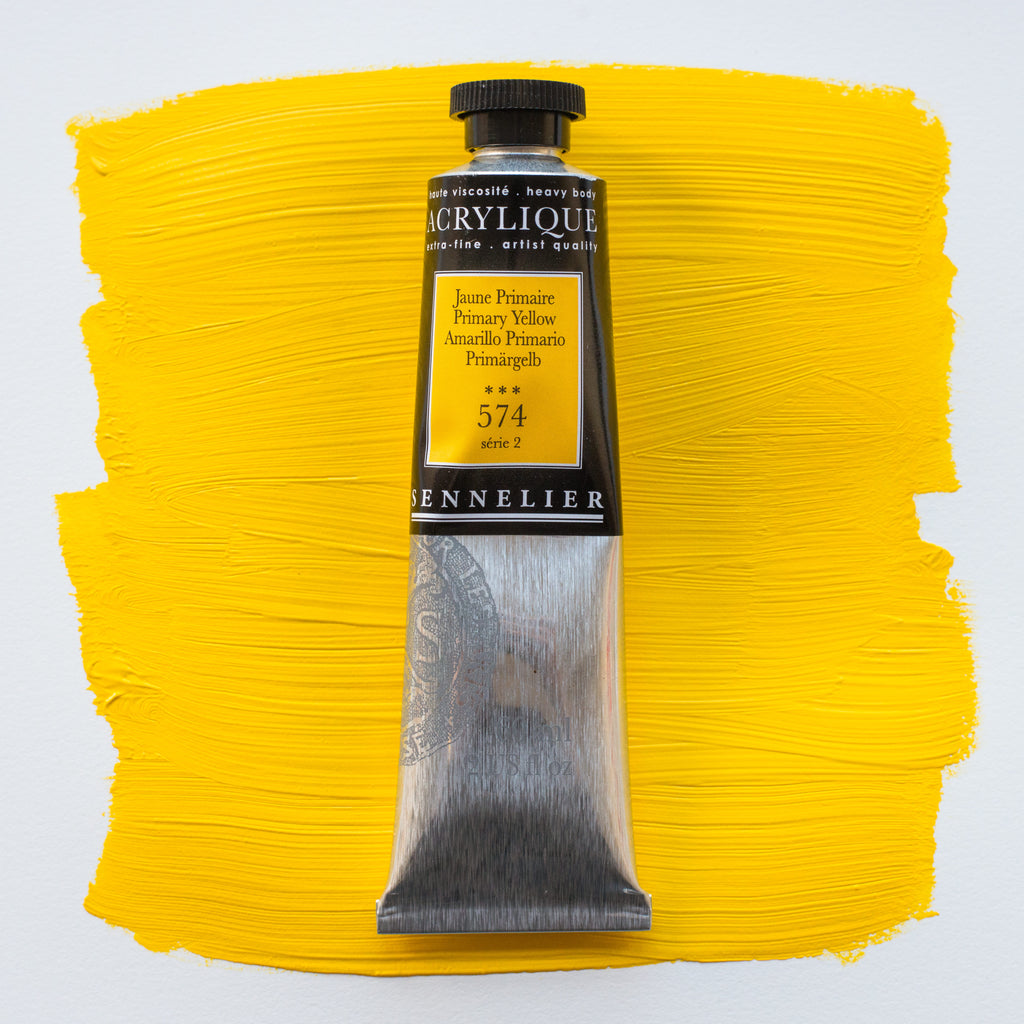 Acrylique EXTRA-FINE 200ml Jaune Primaire SENNELIER