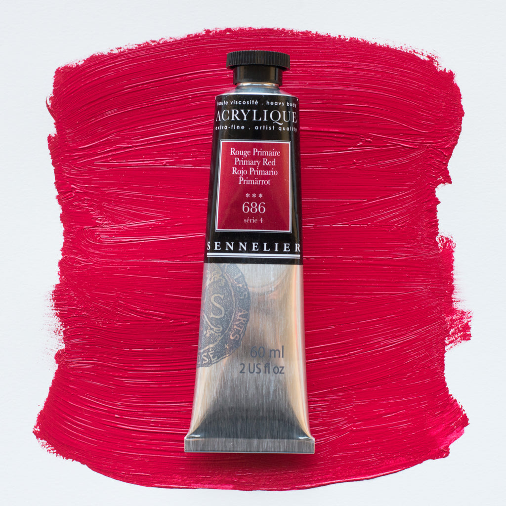 Acrylique EXTRA-FINE 200ml Rouge Primaire SENNELIER