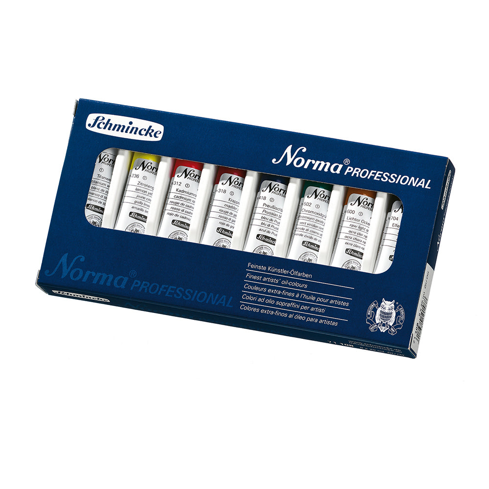 Set Norma (8 x 20ml) - Huile Extra-Fine by SCHMINCKE
