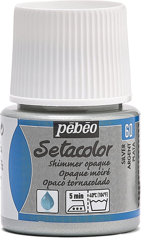 Pebeo Setacolor 45ml ARGENT