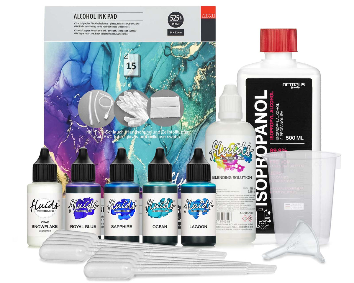 Alcool Kit Complet BREEZE - Fluid Art Set