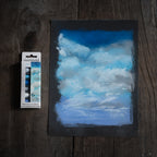 Etui 6 x 1/2 pastels à l'écu - Ciel d'Été