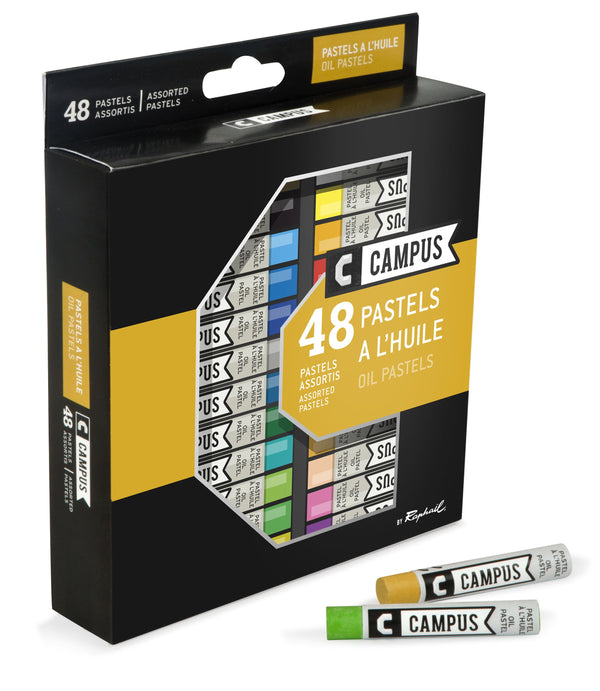 Set de 48 PASTELS A L'HUILE - Campus