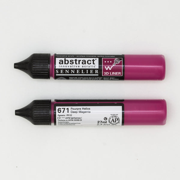 Abstract 3D liner 27ml Pourpre Helios