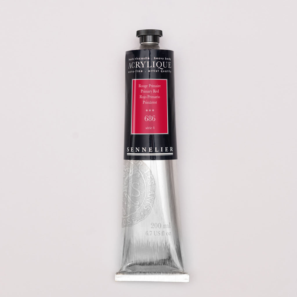 Acrylique EXTRA-FINE 200ml Rouge Primaire SENNELIER