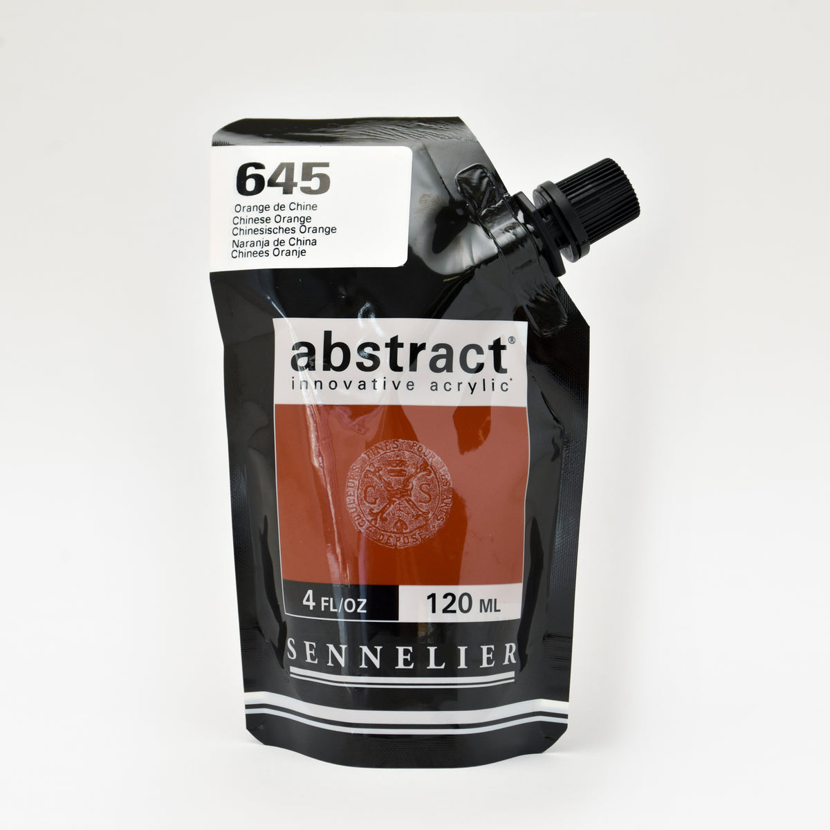 Abstract 120ml Chinese orange