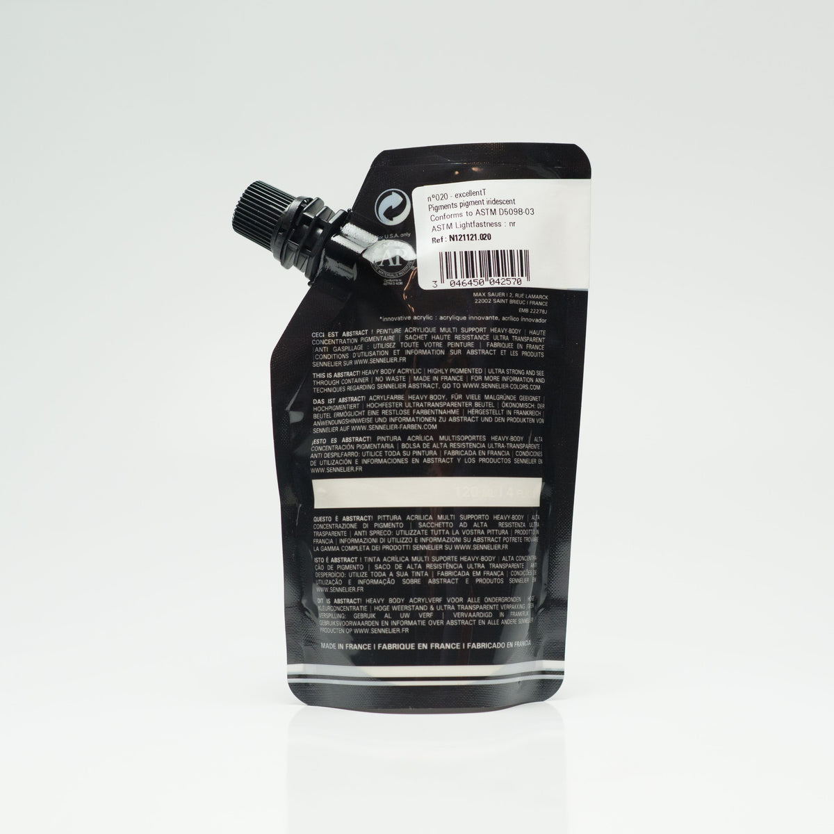 abstract 120ml Iridescent Perle