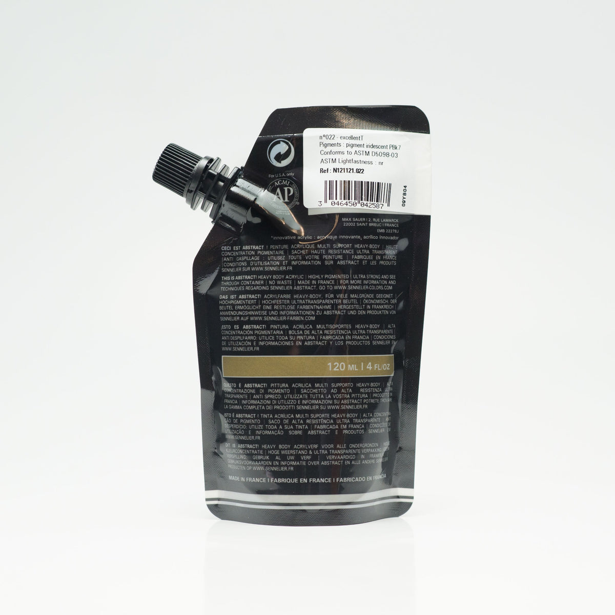 abstract 120ml Iridescent Bronze