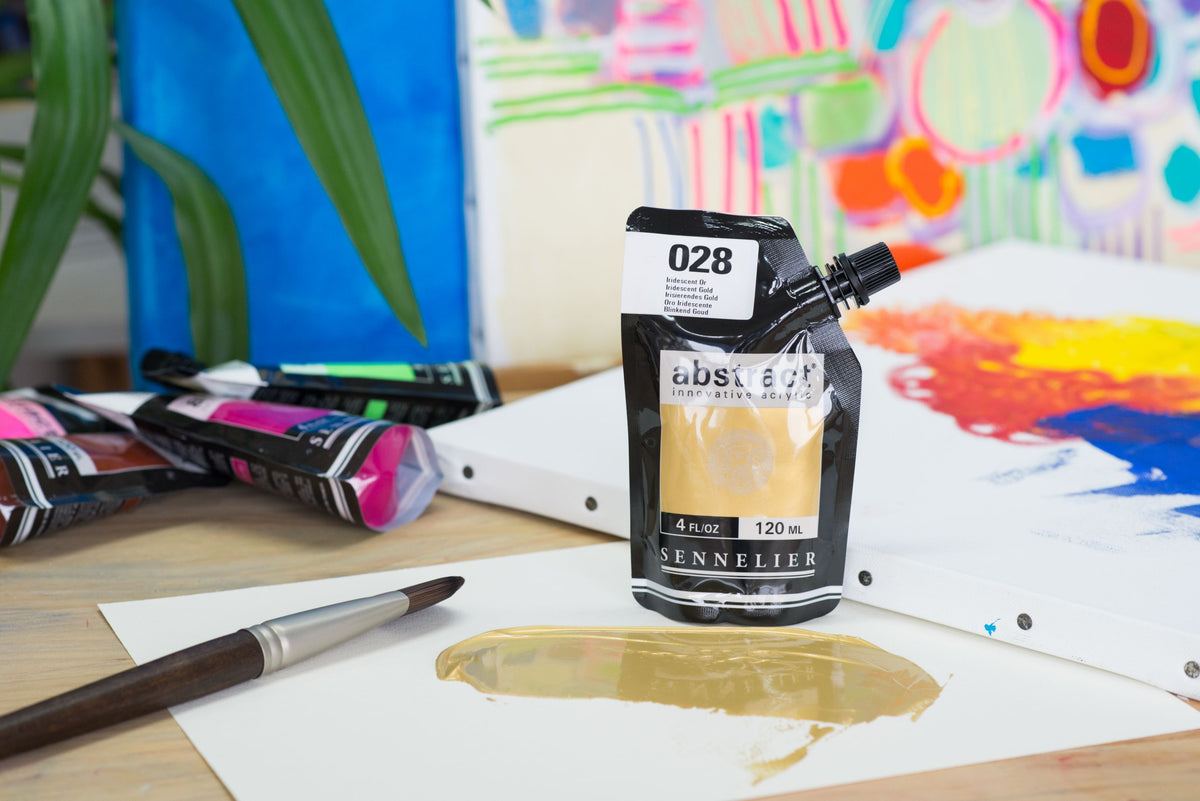 abstract 120ml Iridescent Or